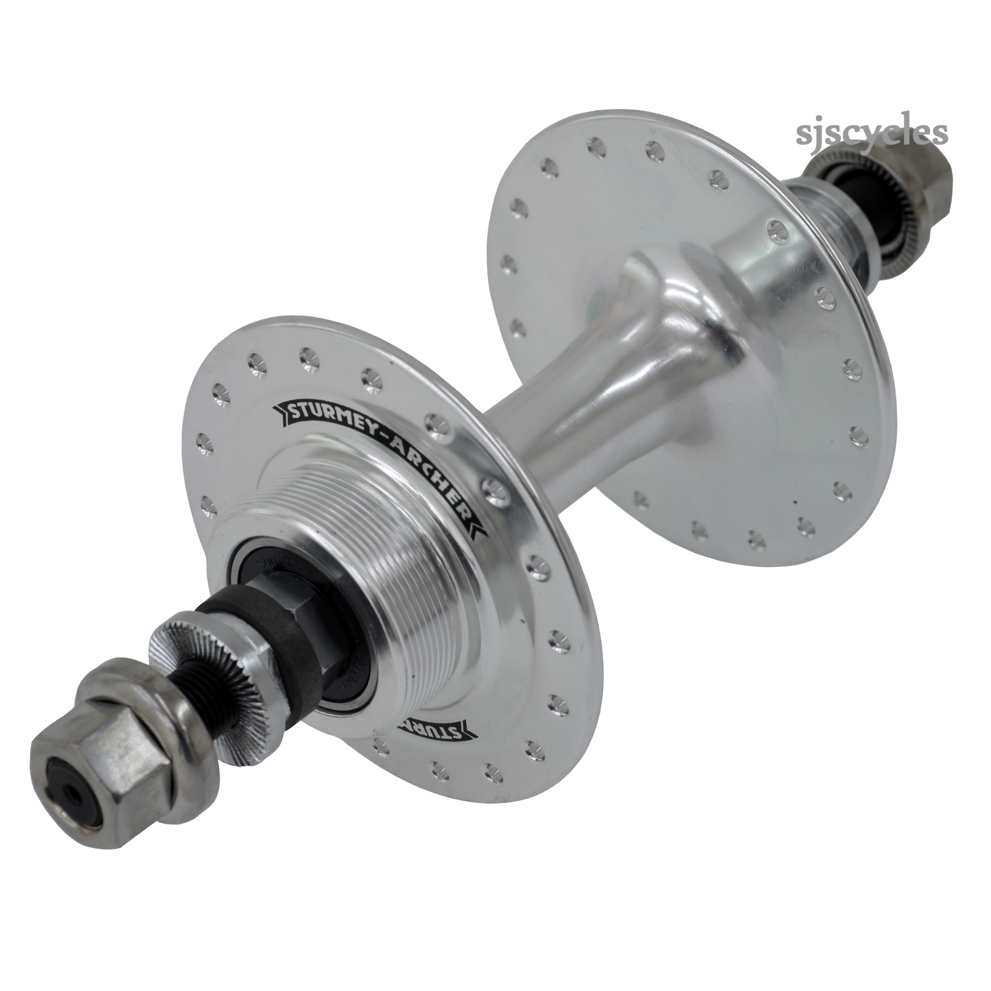 náboj zadný STURM ARCHER T30 36D silver