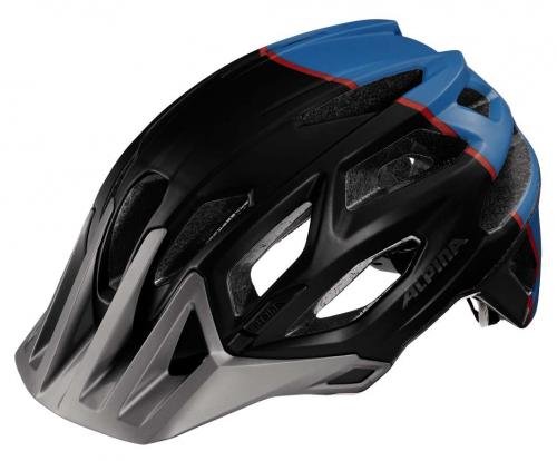 cyklistická prilba Alpina GARBANZO titan-black blue