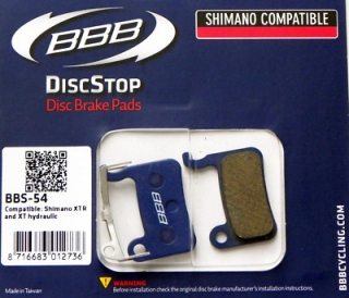 Platničky brzd BBB BS-54 